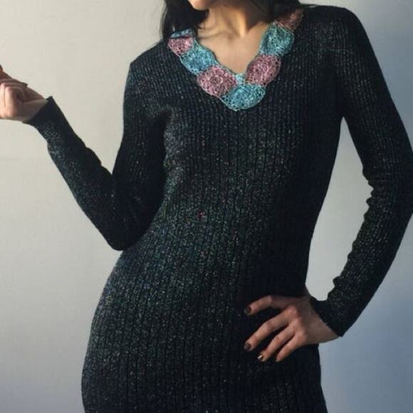 Vintage Wenjilli Crochet Dress - Picture 3 of 8